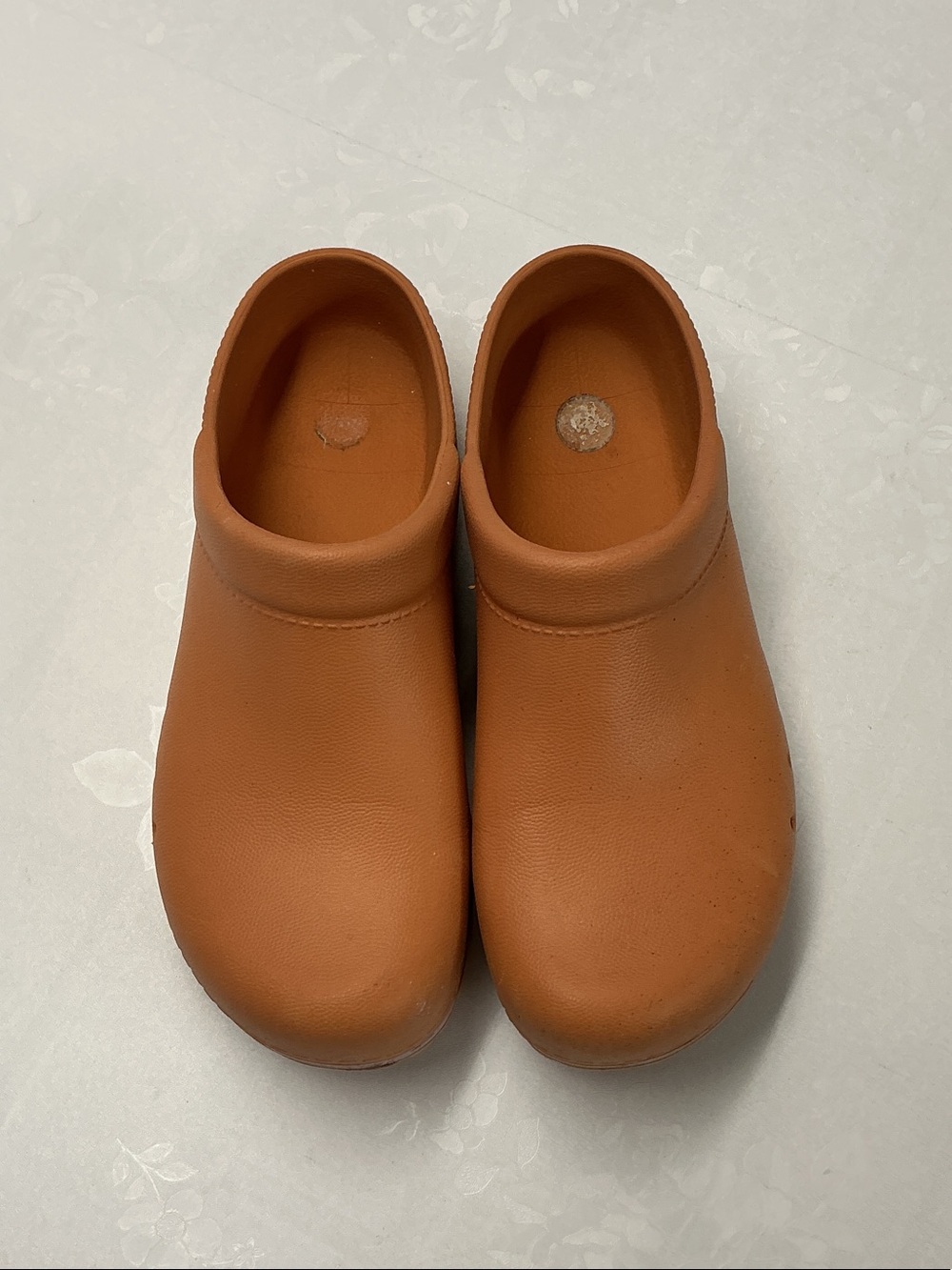 Slip-On Clog Shoes in Tan